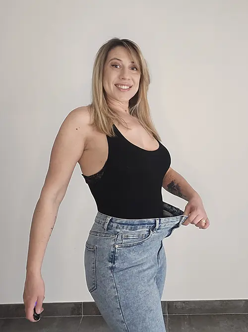 Après : Aurélie K -19kg