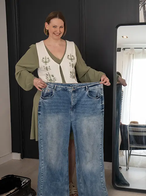 Après : Dorothée -40kg