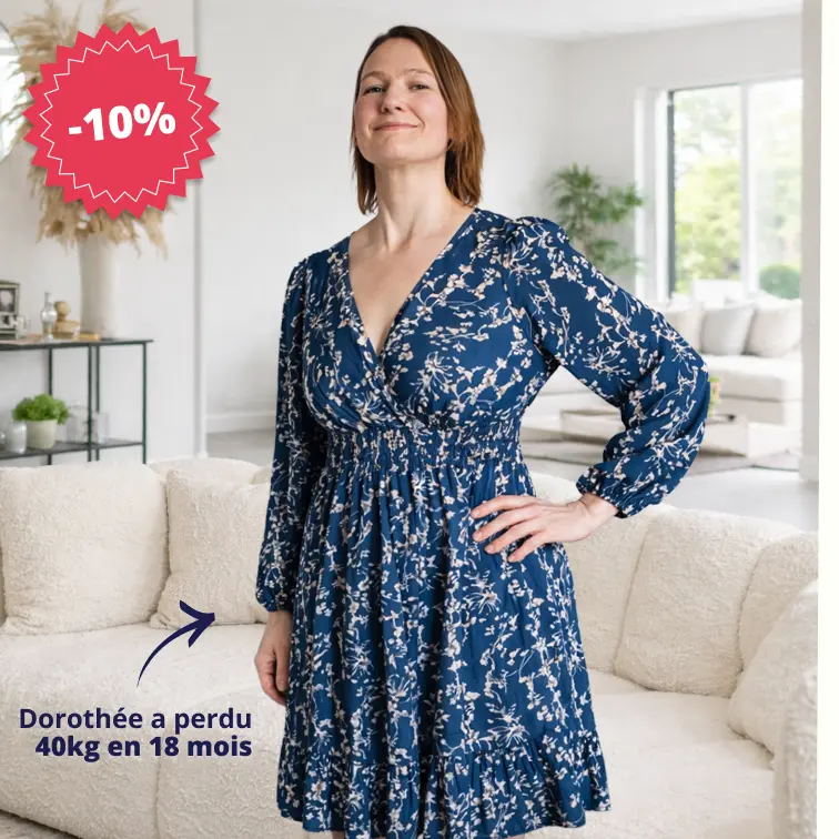 Dorothée a perdu 40kg en 18 mois